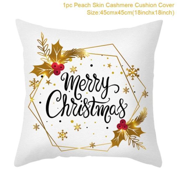 45cm Cushion Cover Christmas Decoration