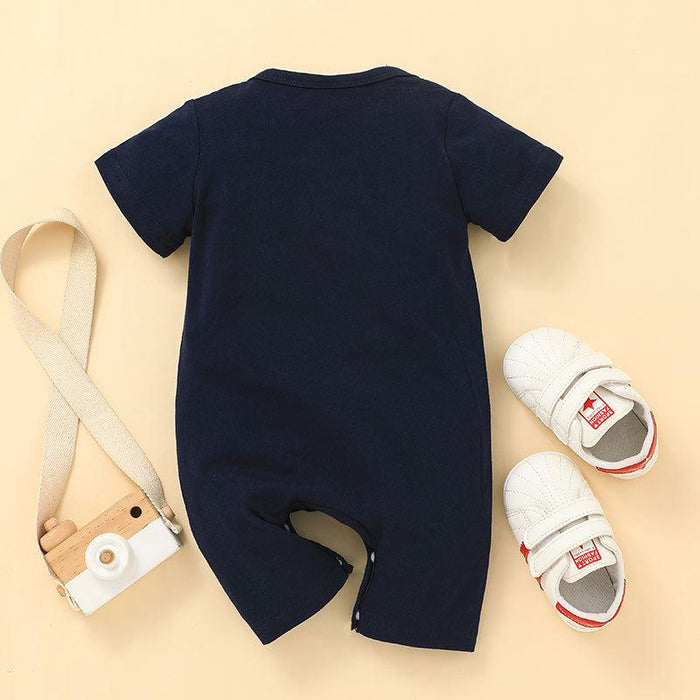 Infant Letter Jumpsuit Kids Romper