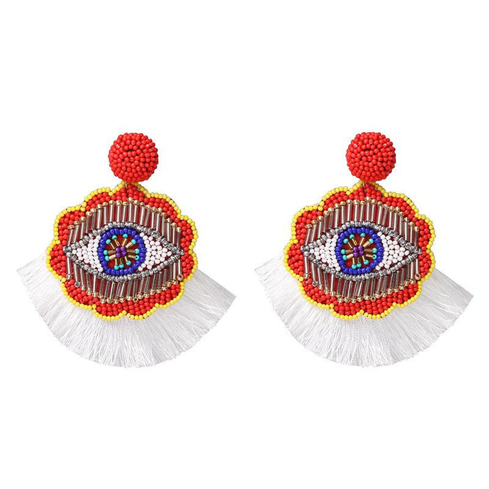 Handmade Ethnic Women's Jewelry Tassel Earrings