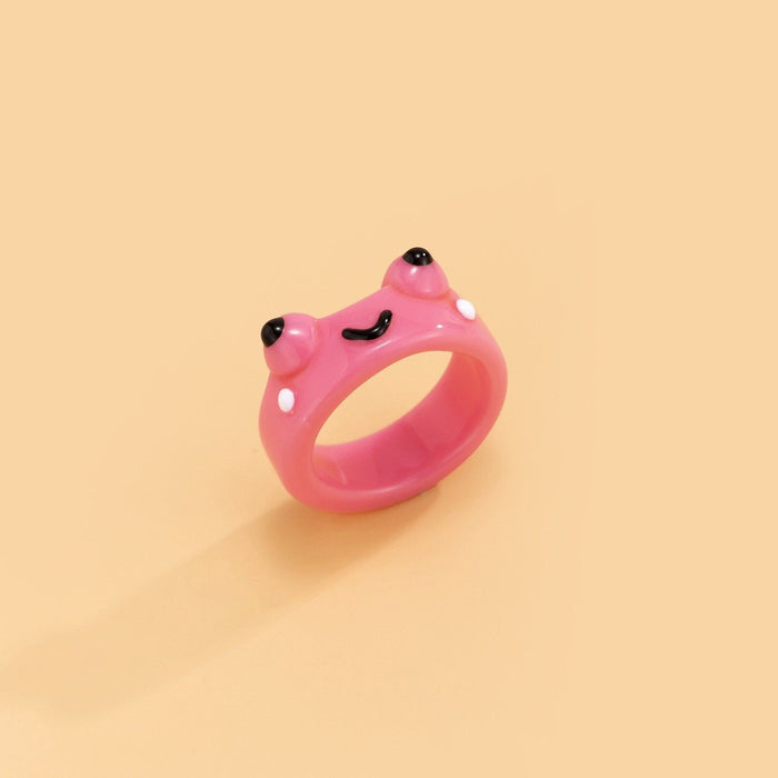 Frog ring resin does not fade