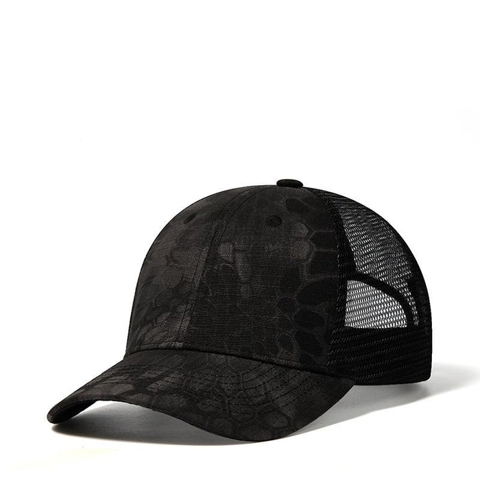 New Camouflage colourblock Baseball Cap Peaked Cap