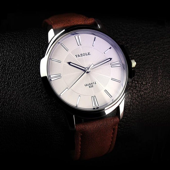 Yazole Quartz Watch Men Top Brand Luxury Famous Wrist Watch Business Quartz-watch