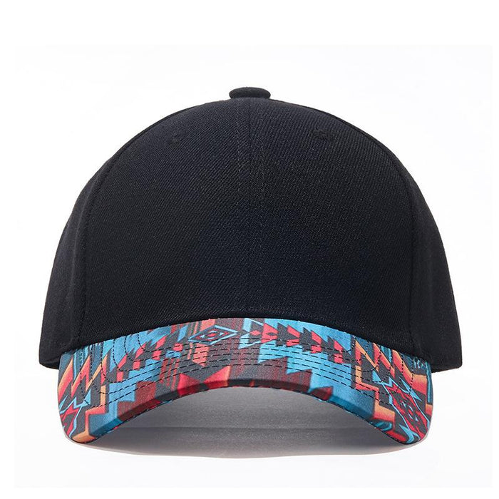 New Baseball Cap colour Printed Duck Tongue Cap