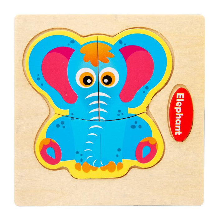 Children's Cartoon Animal Three-dimensional Puzzle Toy