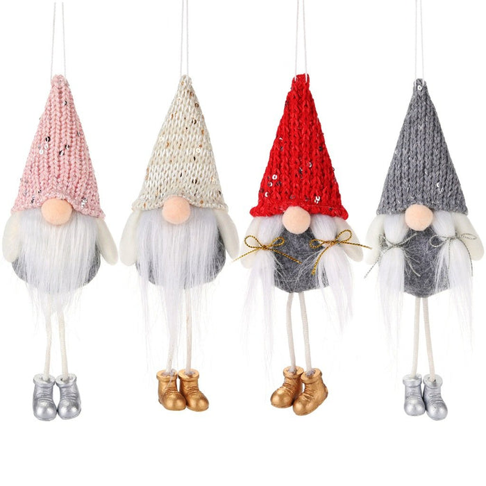 Christmas Decoration Faceless Doll Hanging Ornaments