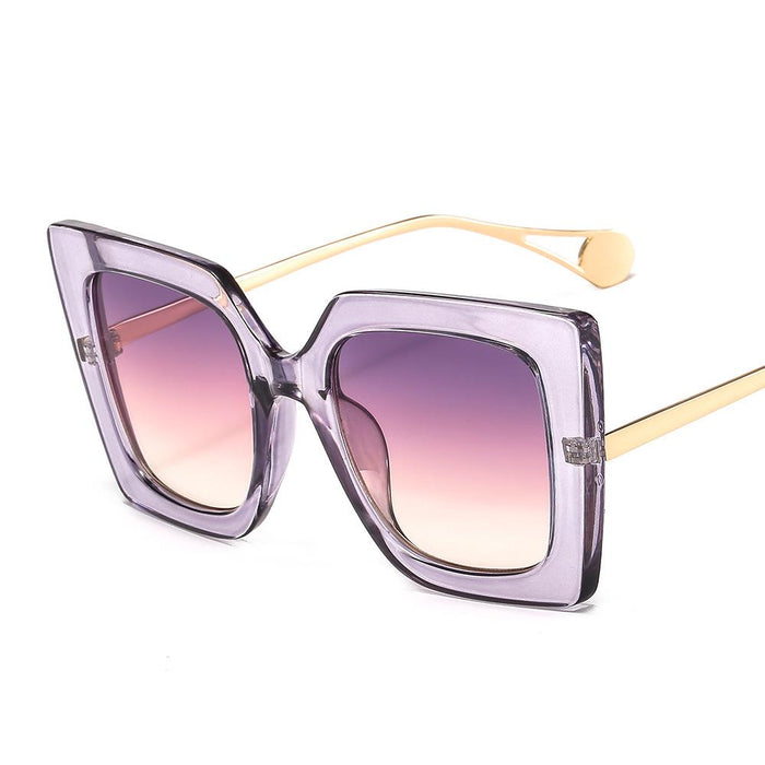 Box gradient pearl Sunglasses