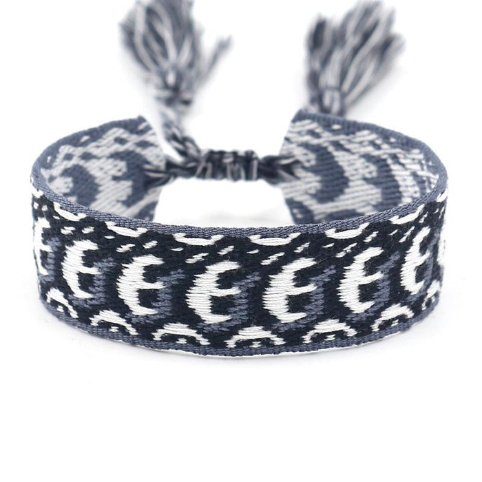 National Style Striped Handmade Bracelet