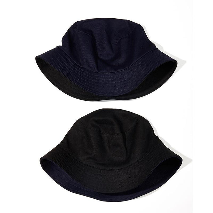 New Solid Color Double-sided Fisherman Hat Sun Hat