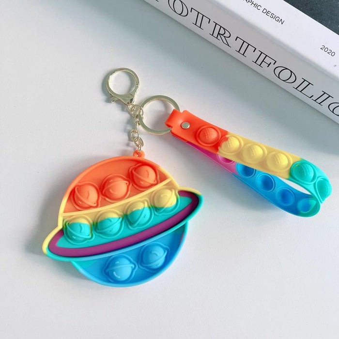 Bag decoration decompression toy key chain