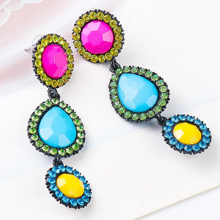 New Female Jewelry Teardrop Earrings Fashion Earrings Accessories