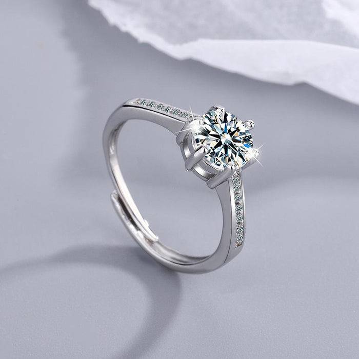 New Fashion Personalized Zircon Ring Proposal Ring