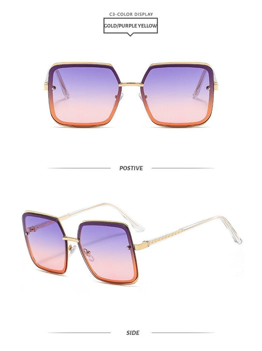 Metal box color paint baking Sunglasses