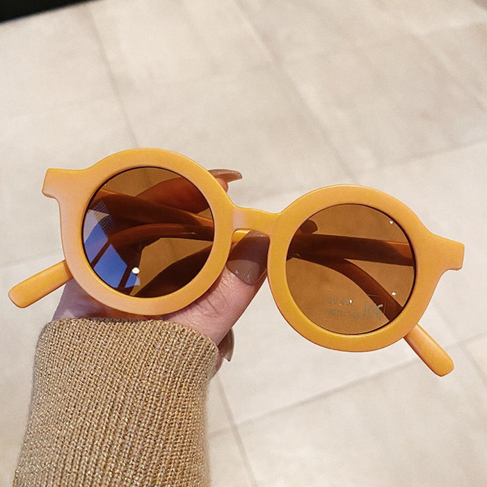 Children's Sunglasses round anti ultraviolet