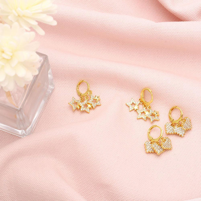 Temperament Lady Love Tassel Earrings