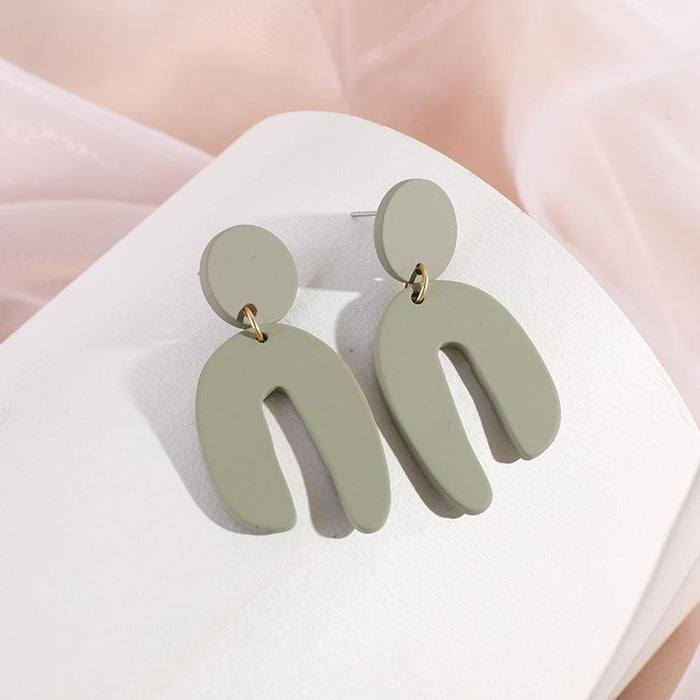 Simple Geometric U-shaped Women's Earrings