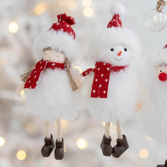 Christmas Plush Ornaments Christmas Tree Decorations