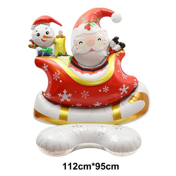 Christmas Foil Santa Claus Snowman Elk Balloons