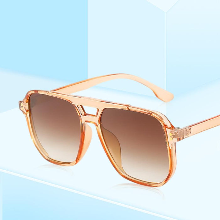 Frame double beam meter nail Sunglasses