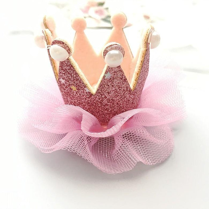 Children's Hairpin Princess Crown Crown Lace Headdress