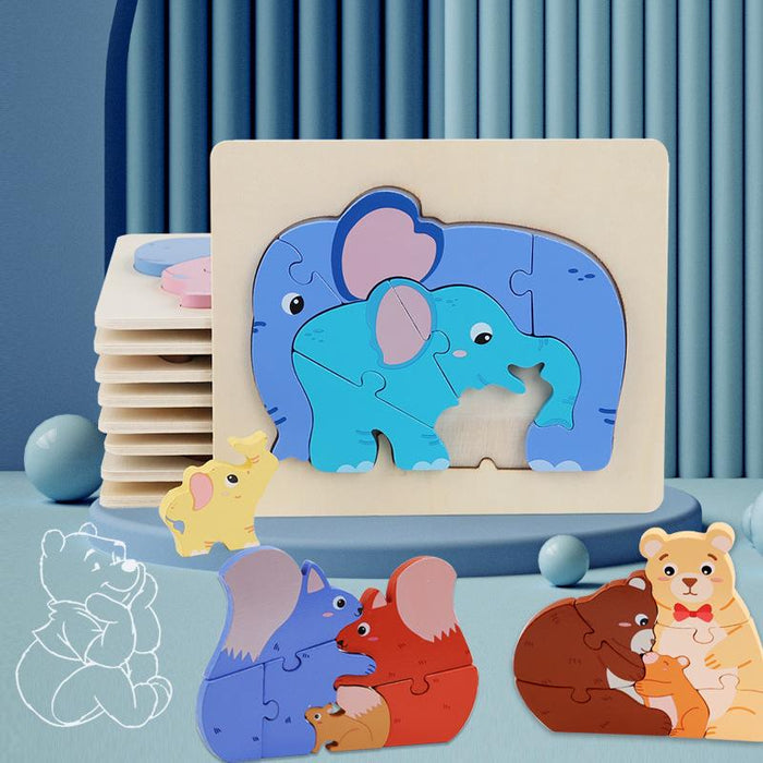 Children's Jigsaw Puzzle Wooden Toy