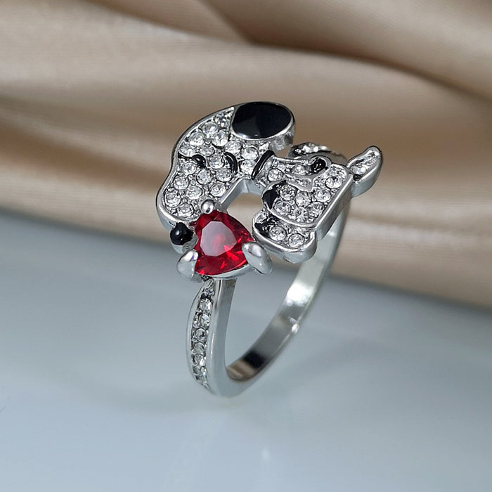 Cartoon Cute Snoopy Ring