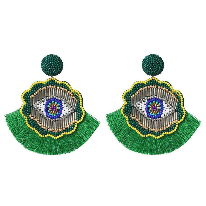 Handmade Ethnic Women's Jewelry Tassel Earrings