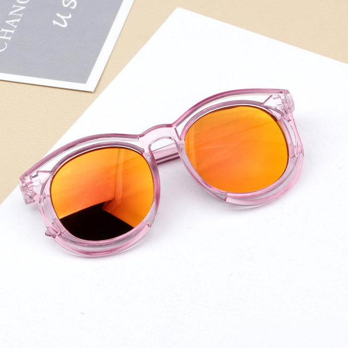 Children's Sunglasses double frame hollowed out colourful