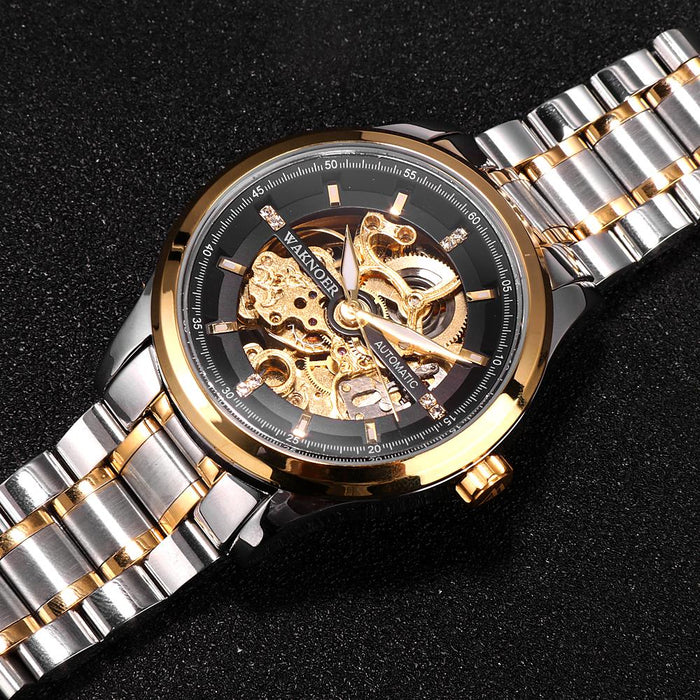 Automatic Mechanical Watches Business Men's Luxury Wristwatch Metal