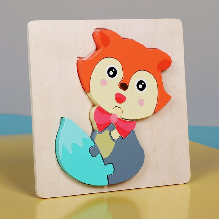 Children's Wooden Jigsaw Puzzle Early Education Educational Toy