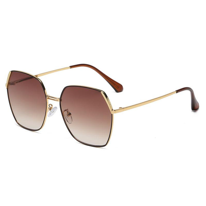 Large frame sunglasses anti ultraviolet Sunglasses