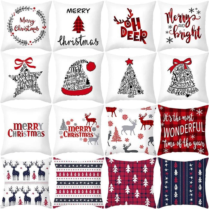 45cm Cushion Cover Christmas Decoration