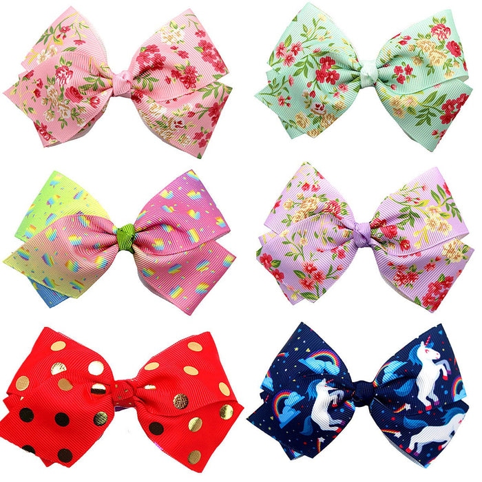 Children's Bow Hair Clip