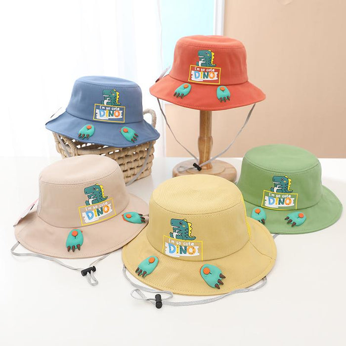 Summer Children's Dinosaur Foot Sunshade Mesh Hat