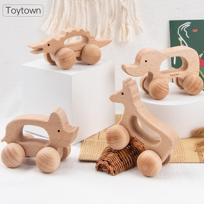 Wooden Baby Car Toy