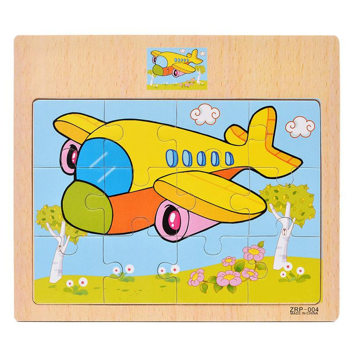 Children's Wooden Jigsaw Puzzle Puzzle Toy