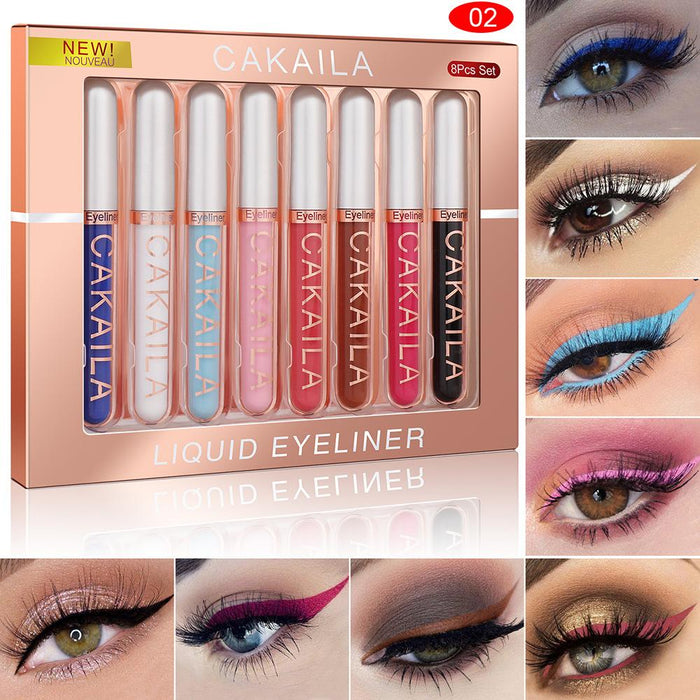 8 colour Eyeliner set