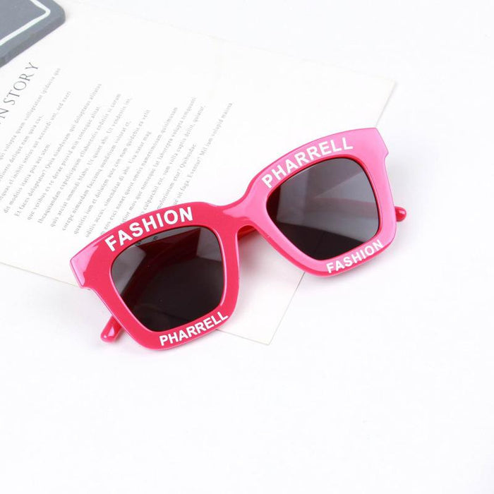 Children's Sunglasses letter Frame Sunglasses