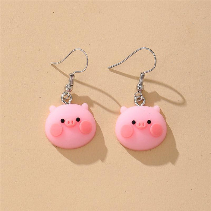 Pig earrings