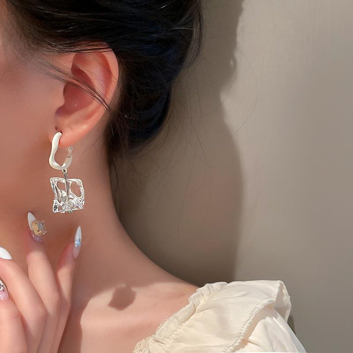 Irregular Transparent Acrylic Earrings