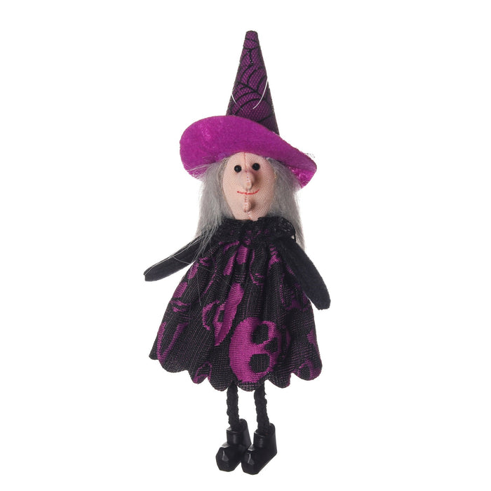 Halloween Decoration Cartoon Pumpkin Witch Pendant Children's Party Supplies