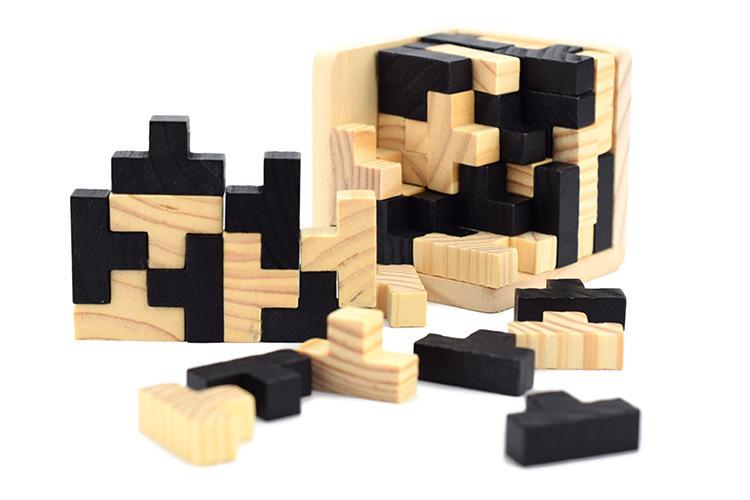 Educational Toys Wooden Luban Lock Building Block Toys