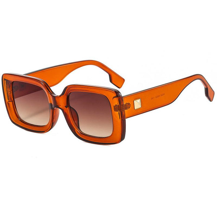 Box men's and women's color matching Sunglasses