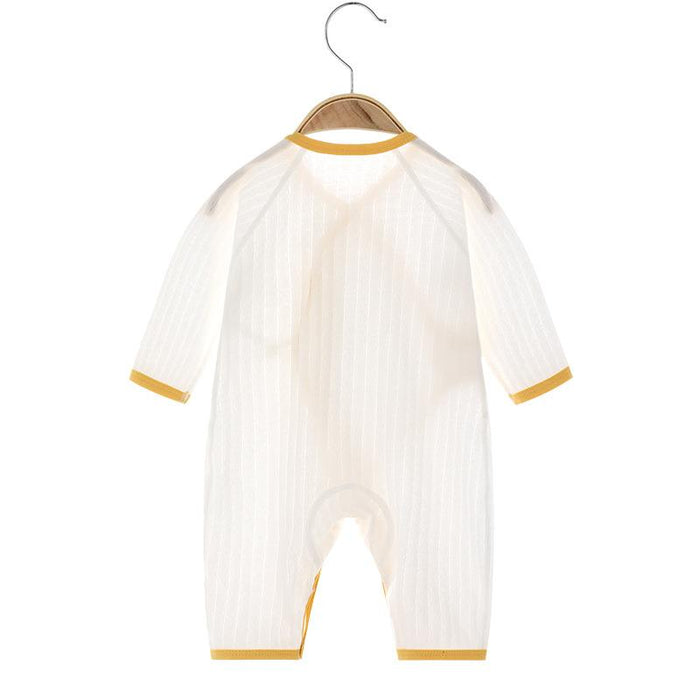 Newborn Velcro Pure Cotton Long Sleeved Romper