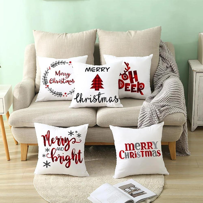 45cm Cushion Cover Christmas Decoration