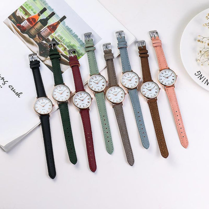 New Stainless Steel Women Wristwatch Quartz Fashion Casual Clock LLZ20812