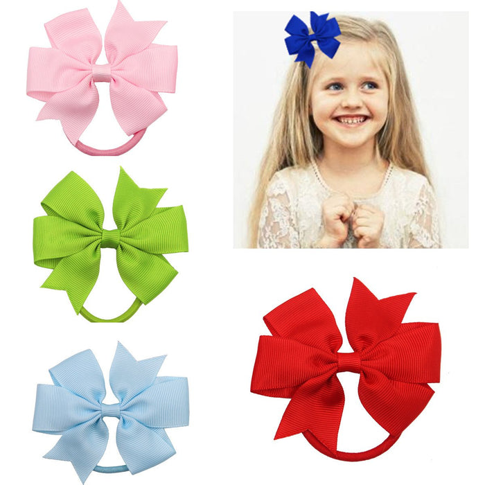 2PCS Hair tie with bow