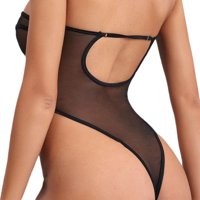 Women Sexy Lingerie Fashion Strapless Bodysuit