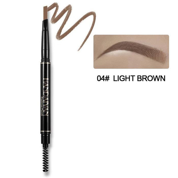 5-colour automatic rotary double head eyebrow pencil