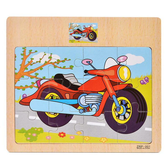 Children's Wooden Jigsaw Puzzle Puzzle Toy