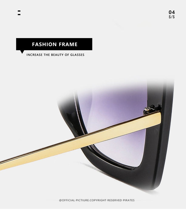 Box gradient pearl Sunglasses